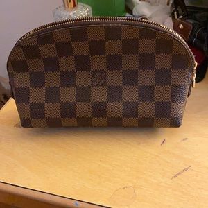 Damien ebene Louis Vuitton cosmetic bag